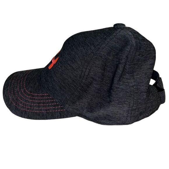 Under Armour dark gray & peach free fit hat - Picture 2 of 5
